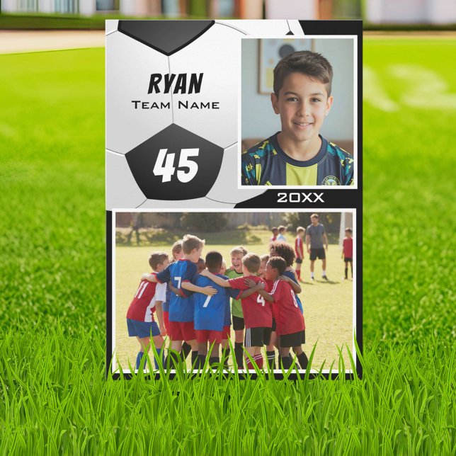 Fußballspieler 2 Foto-Erinnerungsgeschenk (Von Creator hochgeladen)