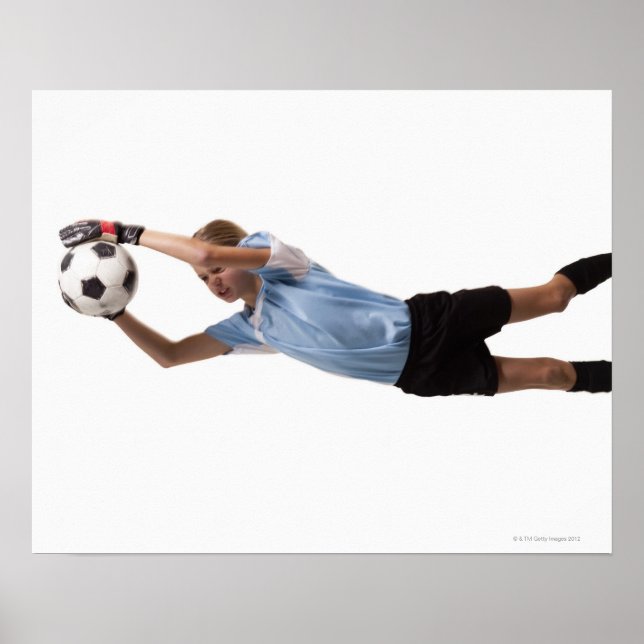 Fußballspieler 4 poster (Vorne)