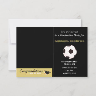 Fußballspieler Abschluss Foto Party