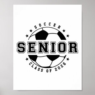Fußballspieler Abschlussjahrgang 2026 Absolvent  Poster
