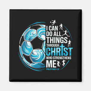 Fußballspieler Christian I kann alle Dinge durch Magnet