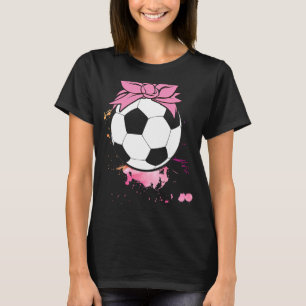 Fußballspieler für Girl Goalkeeper Kick Sister Mot T-Shirt