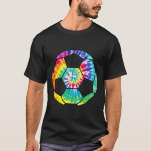 Fußballspieler Fußball Byll Tie Dye Männer Jungen T-Shirt