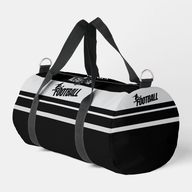 Fußballspieler, Fußballteam, Geburtstagsgeschenk Duffle Bag (Linke Seite)