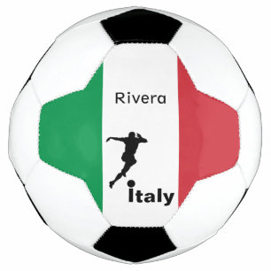 Fußballspieler, Italien, anpassbar Fußball