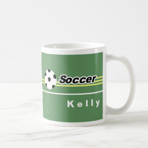 Fußballspieler Kaffeetasse