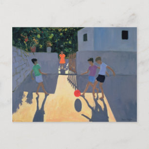 Fußballspieler Kos 1993 Postkarte