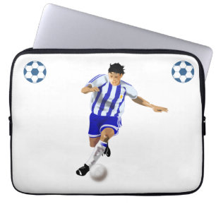 Fußballspieler Laptopschutzhülle