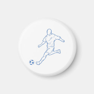 Fußballspieler Magnet