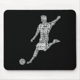 Fußballspieler Männer Kinder Jungen  Mousepad