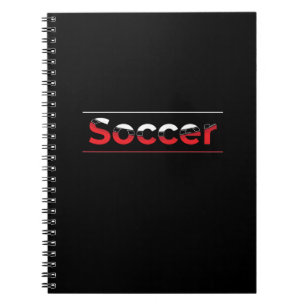 Fußballspieler - Minimalistisch Art Geometric Arch Notizblock