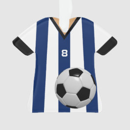 Fußballspieler Personalisiert Ornament