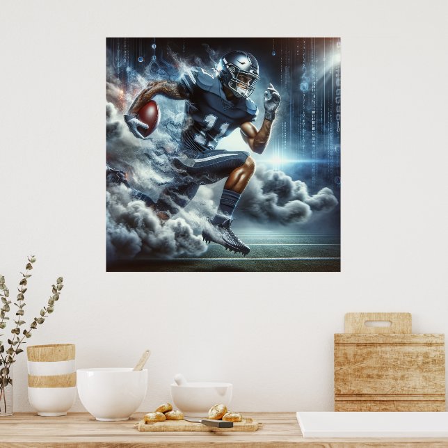 Fußballspieler Poster (Küche)