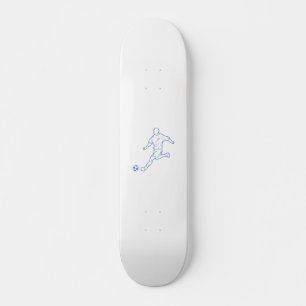Fußballspieler Skateboard