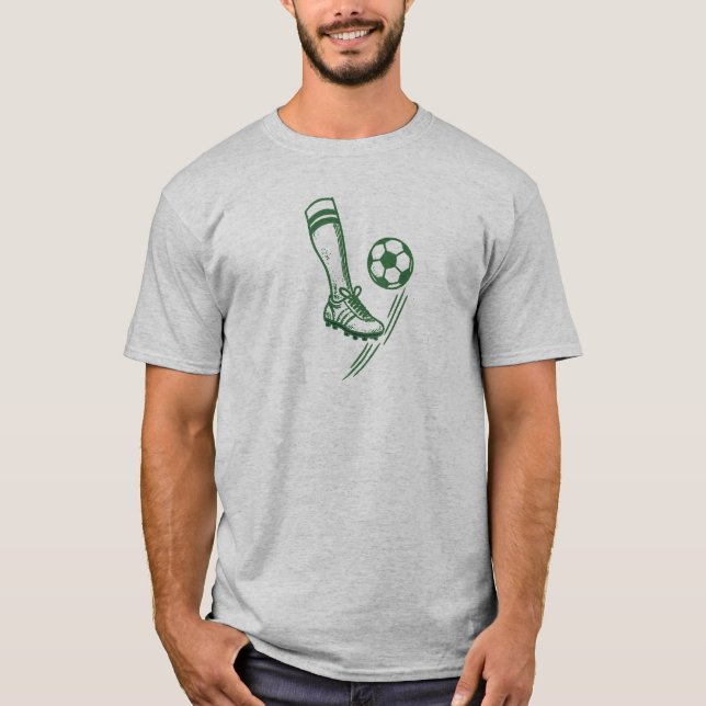 Fußballspieler T-Shirt (Vorderseite)