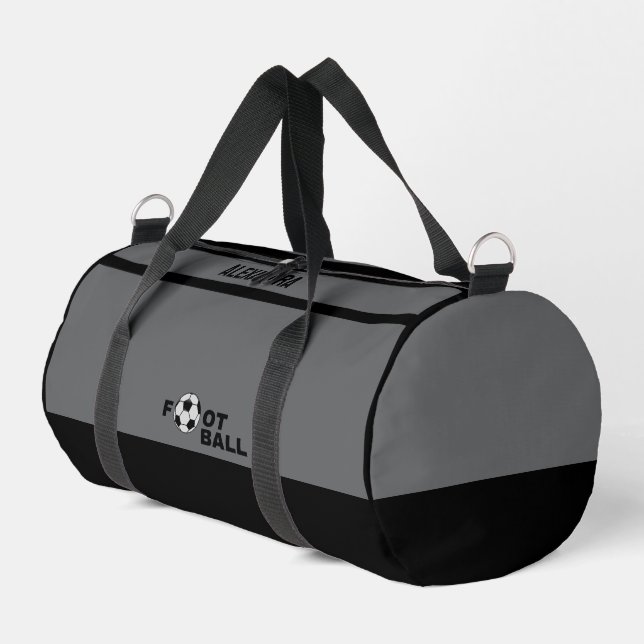 Fußballspieler, Team, Geburtstagsgeschenk Duffle Bag (Linke Seite)