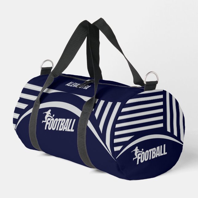 Fußballspieler, Team, Geburtstagsgeschenk Duffle T Duffle Bag (Linke Seite)