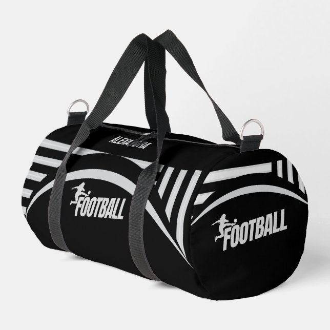 Fußballspieler, Team, Geburtstagsgeschenk Duffle T Duffle Bag (Linke Seite)