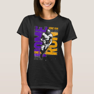 Fußballspieler Touchdown American Football Homeru T-Shirt