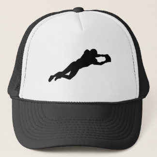 Fußballspieler Truckerkappe