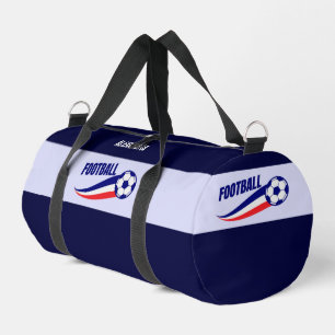 Fußballspielerin Girl, Geburtstag, französische Fl Duffle Bag