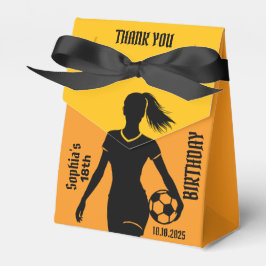 Fußballspielerin Mädchen, Football Girl Team Geschenkschachtel