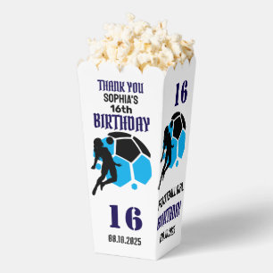 Fußballspielerin Mädchen, Fußball Girl Team Gefall Geschenkschachtel