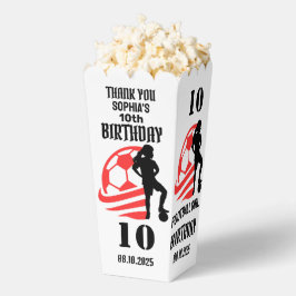 Fußballspielerin Mädchen, Fußball Girl Team Gefall Geschenkschachtel