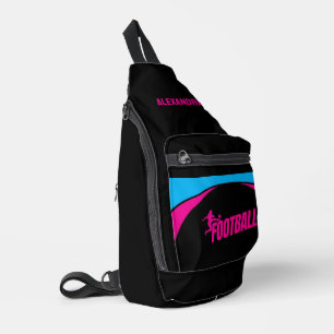 Fußballspielerinnen, Mädchen Geburtstagsgeschenk Crossbody Bag