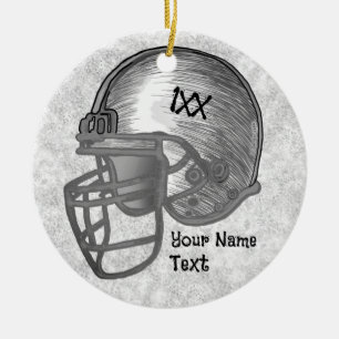 Fußballspielerverzierung Keramik Ornament