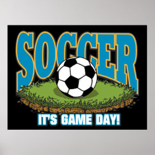 Fußballspieltag Poster