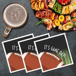 Fußballspieltag Serviette