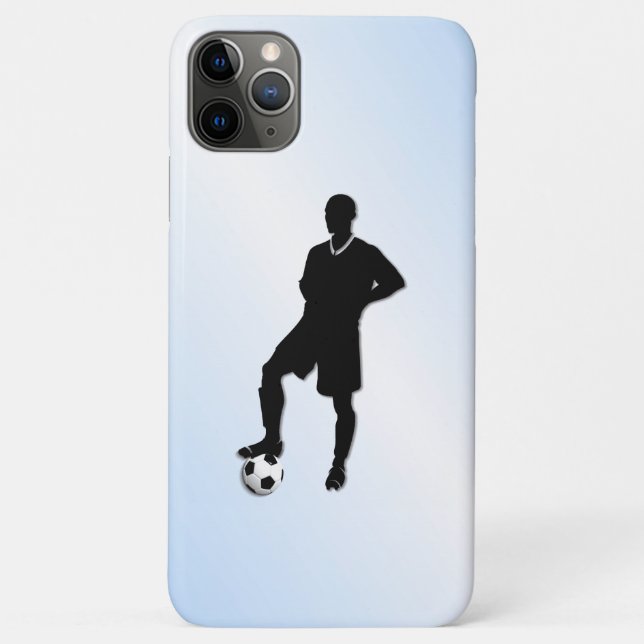 Fußballsportdesign Case-Mate iPhone Hülle (Rückseite)