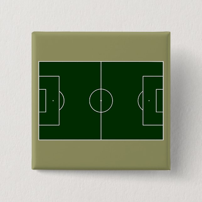 Fußballstadion Button (Vorderseite)