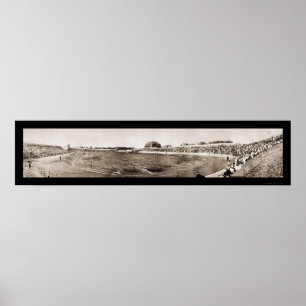 Fußballstadion Foto 1907 Poster