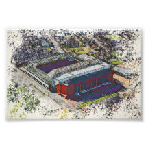 Fußballstadion Kunst - Liverpool, England