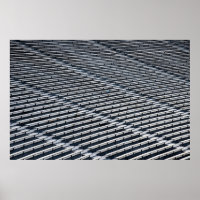 Fußballstadionsitze der leeren Uni