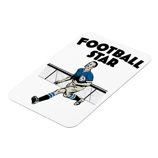 Fußballstar Magnet (Linke Seite)