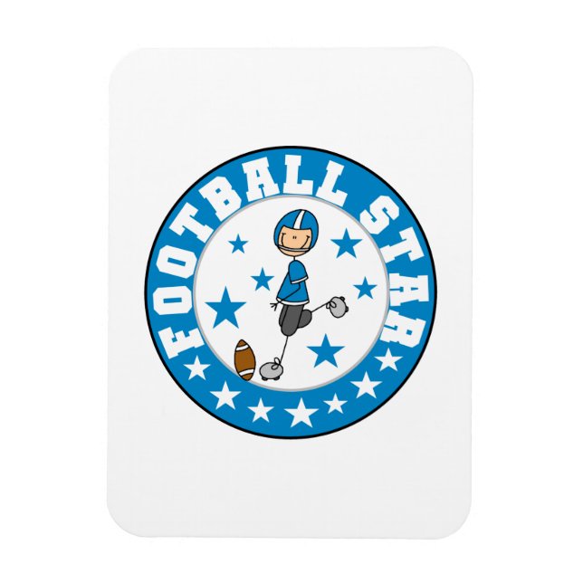 Fußballstar Magnet (Vertikal)