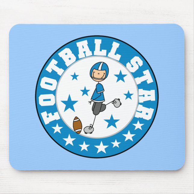 Fußballstar Mousepad (Vorne)