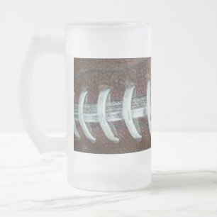 Fußballstifte Mattglas Bierglas
