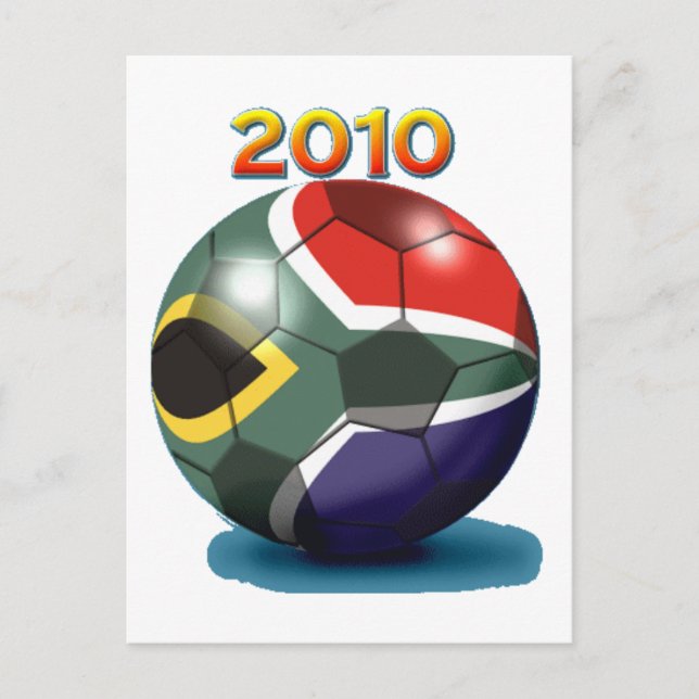 Fußballteam Gear Postkarte (Vorderseite)