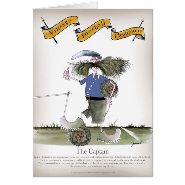 Fußballteam-Kapitän-Blues (Vorne)