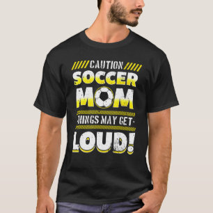 Fußballteam Mama Muttertag T-Shirt