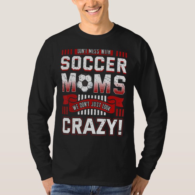 Fußballteam Mama Sport Muttertag T-Shirt (Vorderseite)