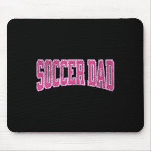 Fußballtochter Frauen Fußball Stolz Fußballvater V Mousepad
