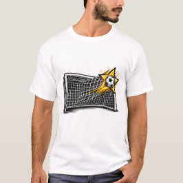 Fußballtor-Grafik | Fußballspieler Sports Gi T-Shirt