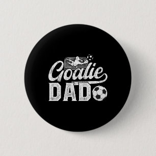 Fußballtorwart Papa eines Fußballtorwart Vaters Button