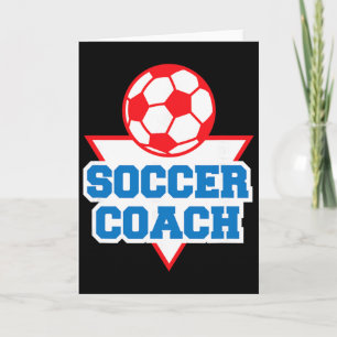 Fußballtrainer Anerkennung  Karte