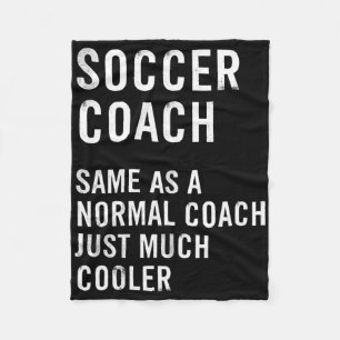 Fußballtrainer Definition Lustig  Fleecedecke